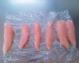 ＊めちゃ美味ヘルシーささみの明太子焼き＊作り方2写真