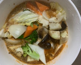 ゴロゴロ野菜と魚肉ソーセージ中華風炒煮風作り方13写真