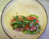 ツナのラップサンド❀トルコ料理作り方3写真