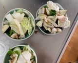 根菜茄子白菜オイオムライス味温野菜サラダ作り方15写真