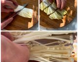 甘塩タラと白菜のレンジ蒸し作り方1写真