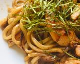 パパッと鶏焼きうどん作り方4写真