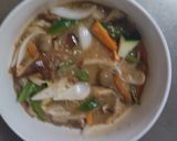 お一人様中華風オイレモン照り味豆腐野菜炒め作り方18写真