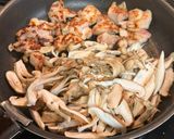 3種きのことチキンのバター醤油作り方8写真