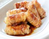 風味が良い【うどの豚巻き（白だし）】作り方9写真