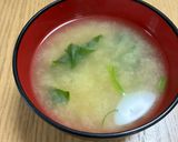 冷凍作り置き！ほうれん草のみそ汁作り方5写真