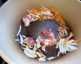 抹茶塩焼きそば作り方3写真