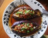 茄子のレンジ蒸し♪スタミナ豚キムチ作り方6写真