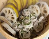 秋野菜＆豚バラ野菜巻きのせいろ蒸し作り方6写真