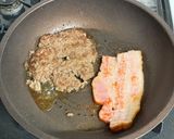 BLTチーズバーガー🍔作り方9写真