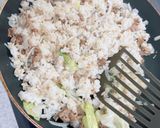 レトルトの肉団子とカット野菜の炒飯⭐︎簡単作り方4写真