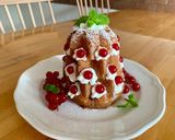 パンドーロの飾付け★クリスマスケーキ作り方8写真