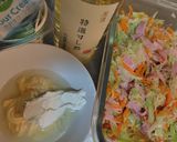 サワークリームコールスローサラダ。作り方3写真