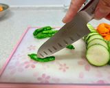 我が家の定番メニュー⭐︎夏野菜の揚げ浸し作り方3写真
