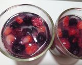 ♬ミックスベリー＆チョココーヒープリン♬作り方5写真