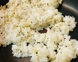 ベースごはん●ひじきふりかけ炒飯作り方2写真