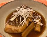 Simmered Halibut作り方7写真