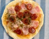 小学生が作る🍖カルパスピザトースト🍕作り方4写真