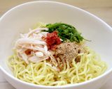 【だしパック】さっぱり梅しそ魚介まぜそば作り方5写真