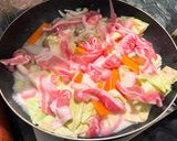 寒い日に!野菜たっぷり!ちゃんぽん風鍋作り方5写真