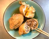 かなり簡単！時短で味浸みひき肉詰め煮作り方8写真
