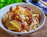 秋に♡さつまいも&きのこの炊き込みご飯♡作り方4写真