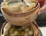 蒸篭で簡単　蒸し鶏ささみ作り方4写真
