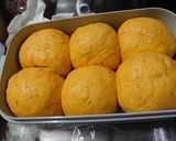 寝起きのとろけるチーズのキャロットパン作り方5写真