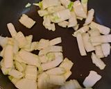白菜とソーセージのチーズ焼き作り方2写真