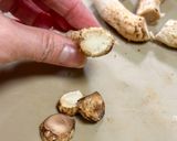 椎茸をかさまし！ナイアガラ椎茸コッペパン作り方1写真