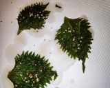 大葉のごま油揚げ作り方3写真