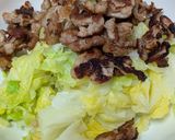 春キャベツカリッと豚こま肉の土佐酢サラダ作り方4写真