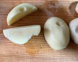 ちょっと懐かしい蜜柑缶詰入りポテトサラダ作り方1写真
