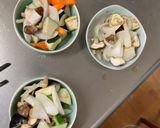 肉無チクワ洋風梅クリーム味野菜炒め作り方10写真