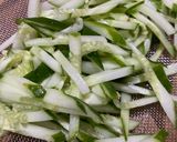 冷しゃぶ豚キムチサラダ作り方1写真