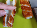 ちくわに青菜