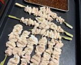 やまき風ピリ辛ホルモン串作り方5写真