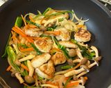 【短時間で夕食】鶏ささみと野菜の旨味炒め約10分作り方4写真