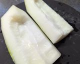 無水で作る！旨味凝縮♡冬瓜とひき肉の煮物作り方1写真