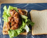 家族絶賛☆チキンサンドイッチ☆カロパごはん作り方3写真