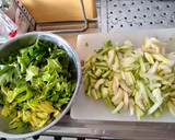 セロリーの葉、茎、簡単、エコ、節約佃煮作り方1写真