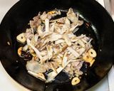 豚肉とごぼうと小松菜のパスタ作り方5写真