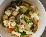 肉無豆腐中華風コク旨梅ウスター味野菜炒め作り方16写真