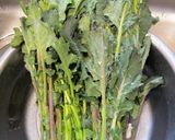 のらぼう菜のおひたし作り方1写真