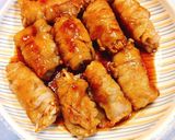 たれが美味しい♪キノコの豚バラ巻き作り方6写真