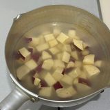 さつまいものホワイトソースグラタン作り方2写真