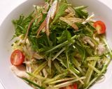 サラダチキンと水菜の中華風ひやむぎ作り方10写真