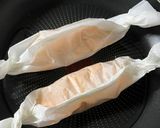 人参マヨソースをのせた鮭のホイル焼き作り方5写真