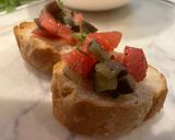 茄子とトマトのブルスケッタ♡作り方6写真