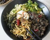冷やし黒ごま台湾まぜそば作り方6写真